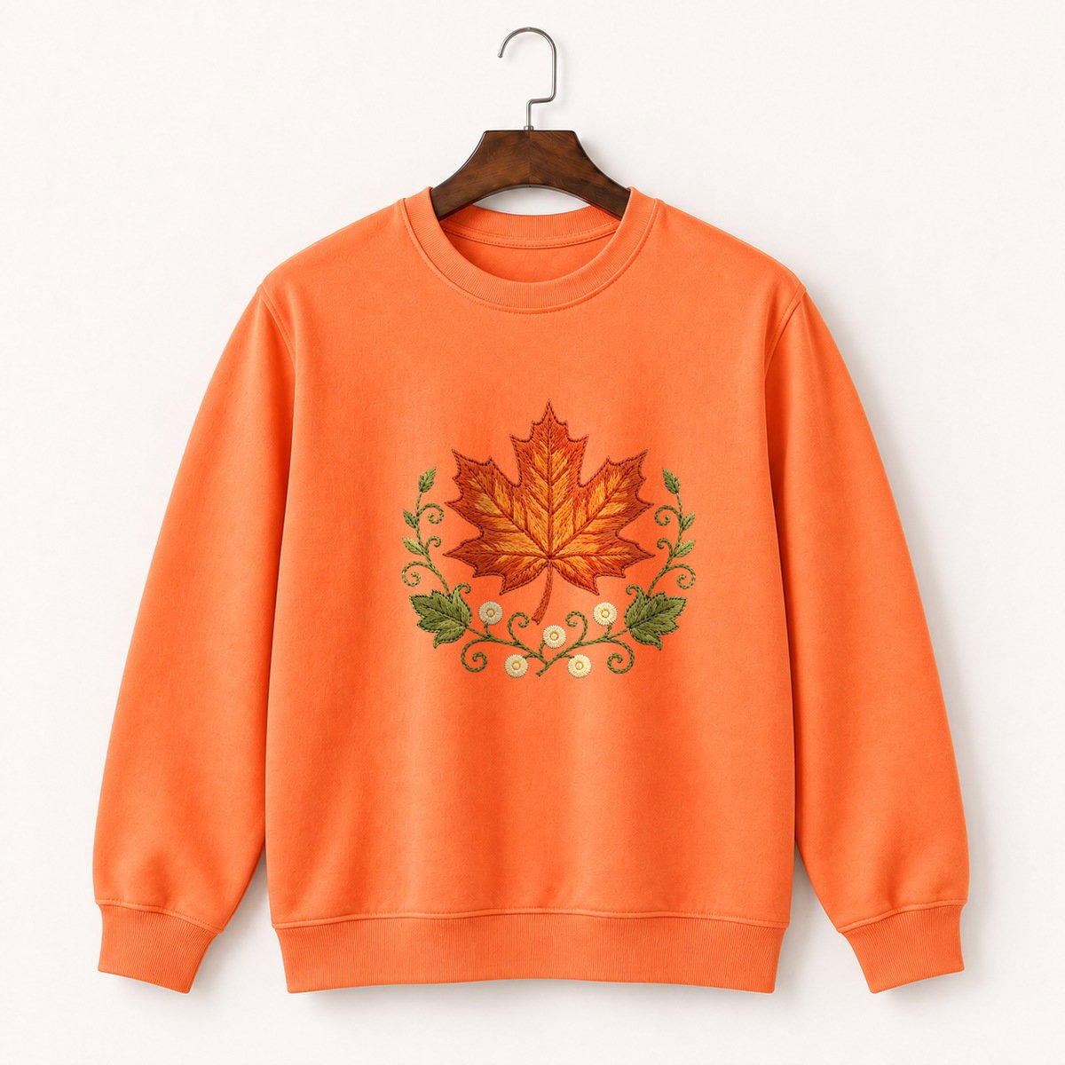Maple Leaf Crewneck Sweatshirt 3
