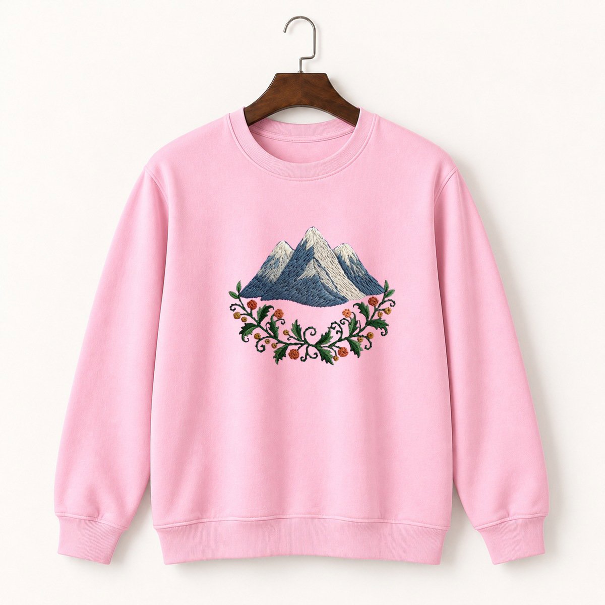 Cascade Mountains Crewneck Sweatshirt 4
