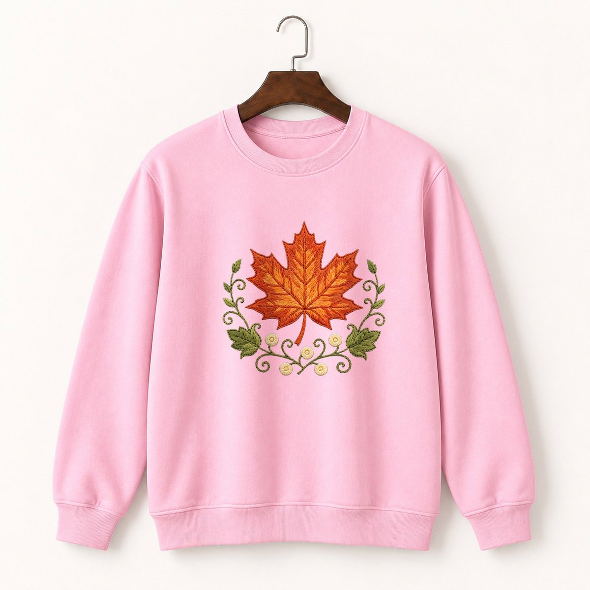 Maple Leaf Crewneck Sweatshirt 4