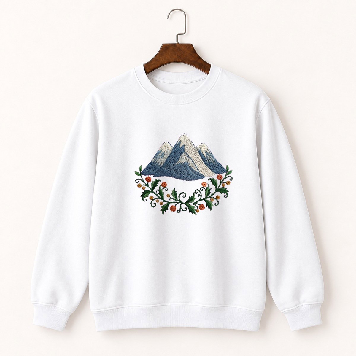 Cascade Mountains Crewneck Sweatshirt 5
