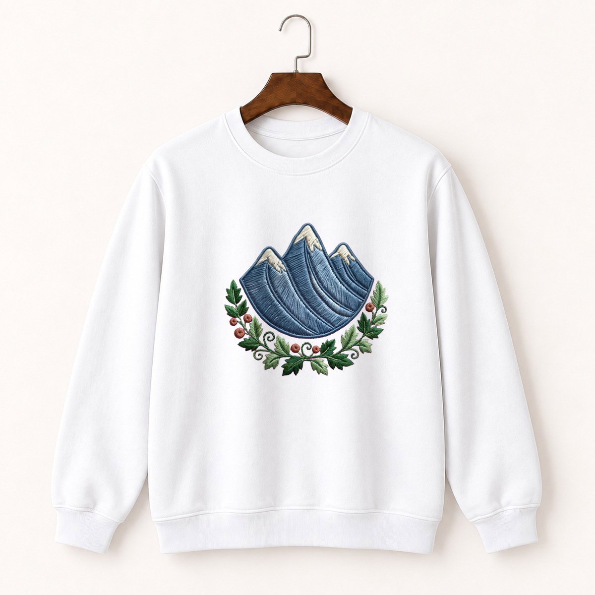 Grand Teton Mountains Crewneck Sweatshirt 5