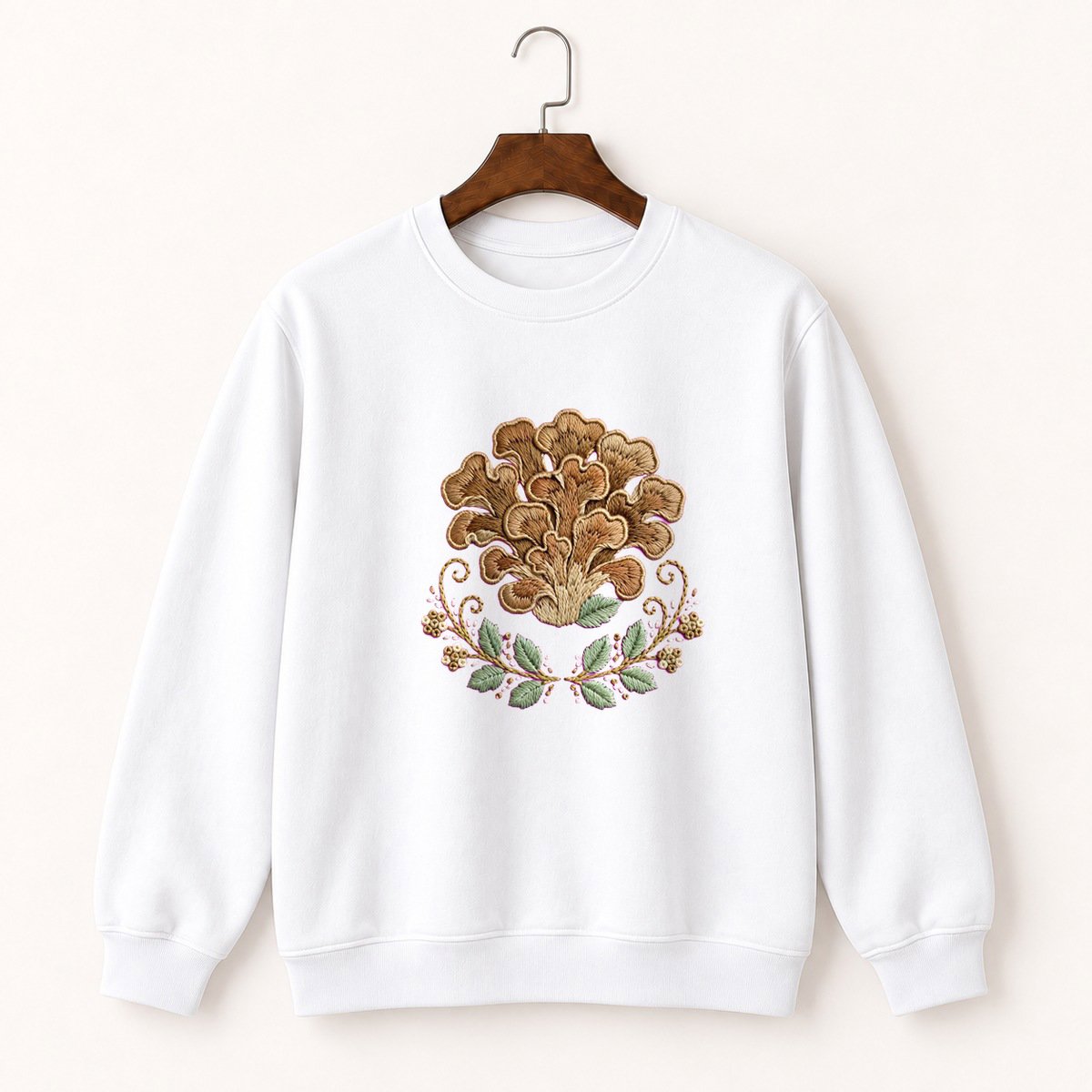Maitake Mushroom Crewneck Sweatshirt 5