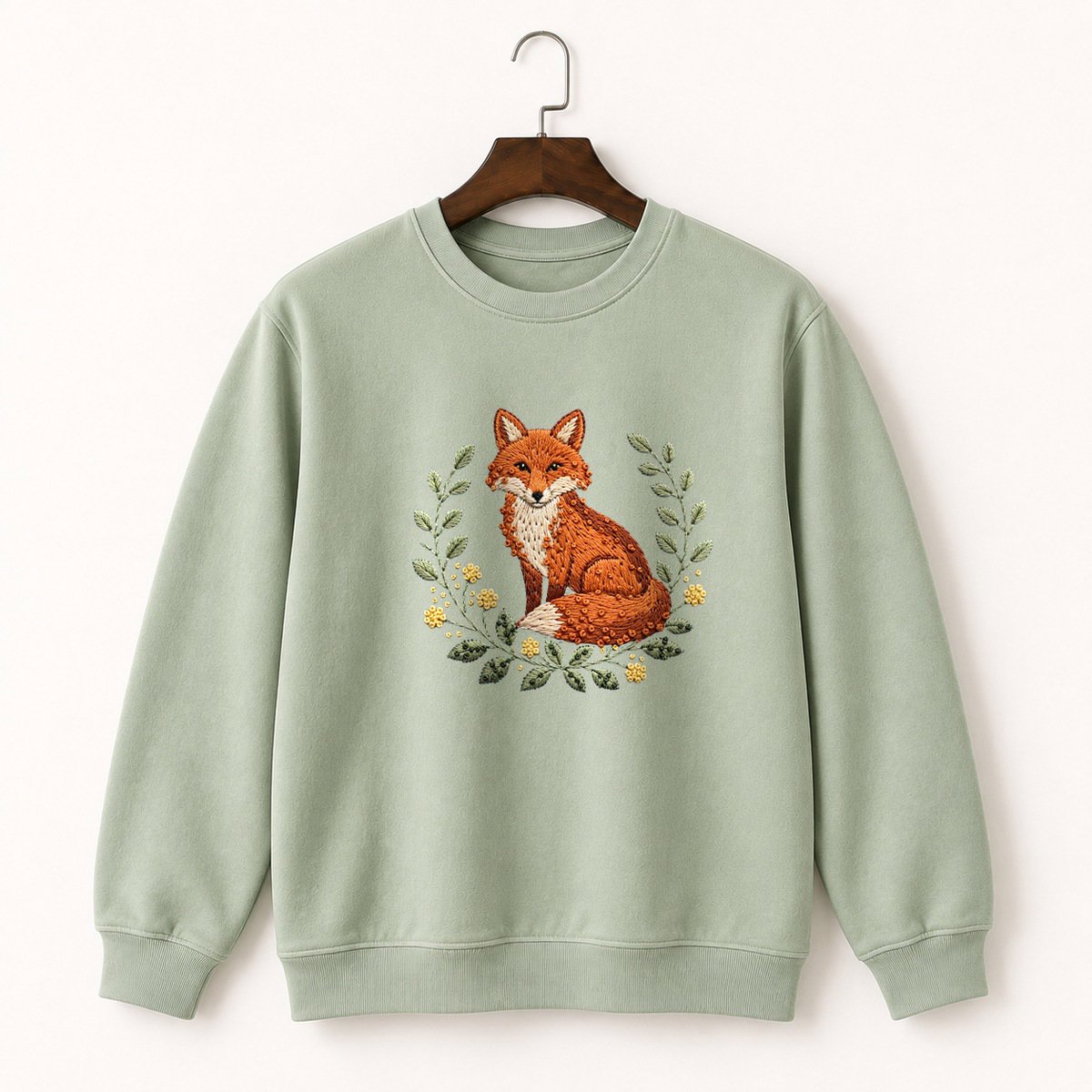 Red Fox Crewneck Sweatshirt 2