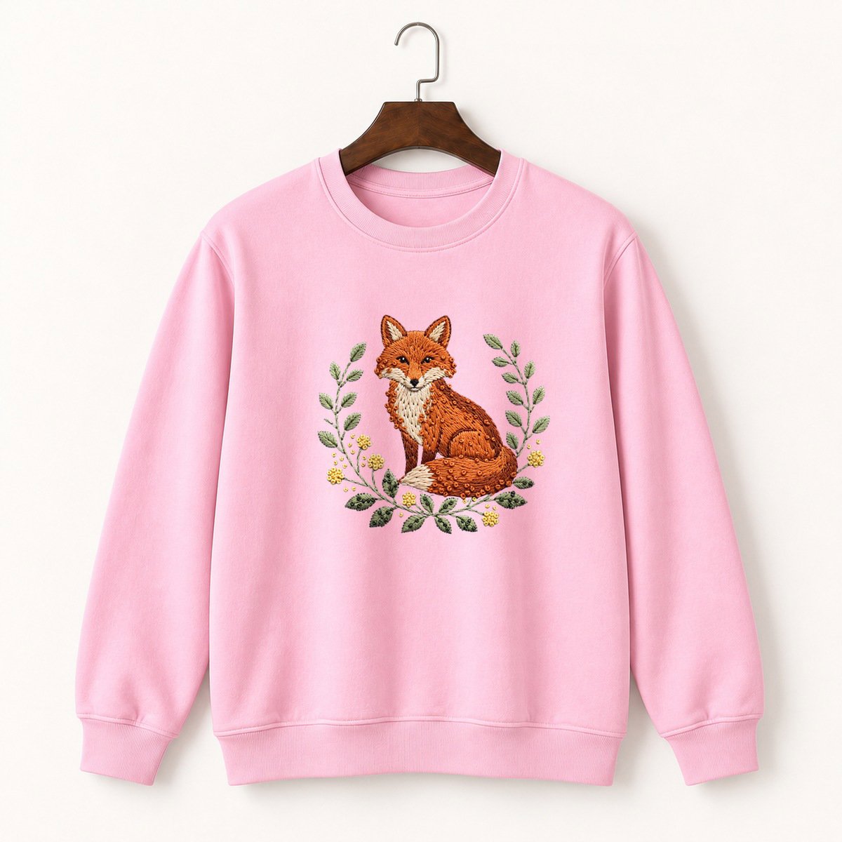 Red Fox Crewneck Sweatshirt 4