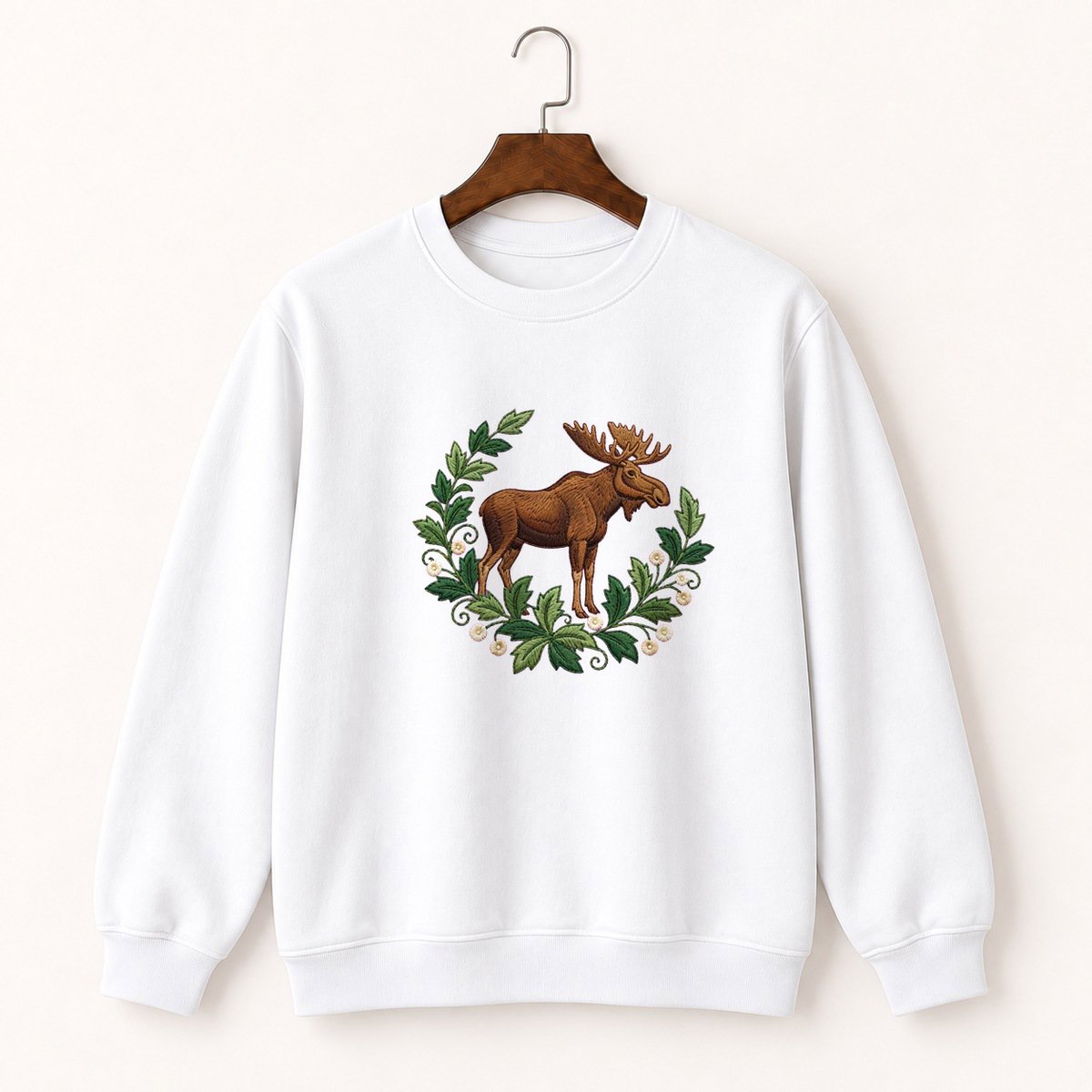 Moose Crewneck Sweatshirt 5