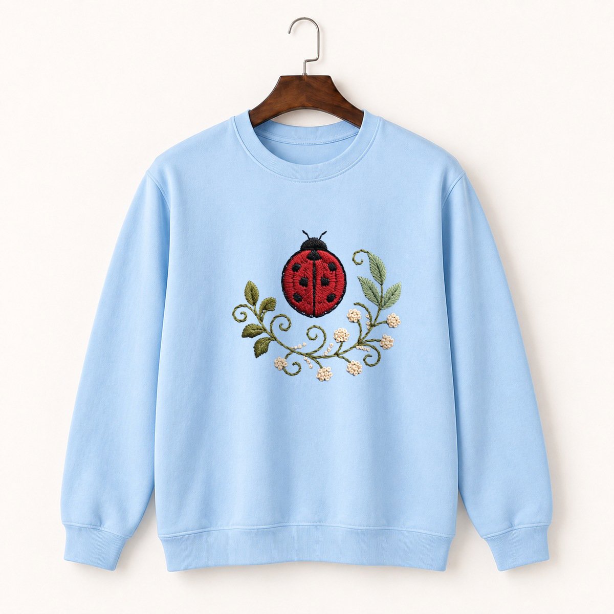 Ladybug Crewneck Sweatshirt 1