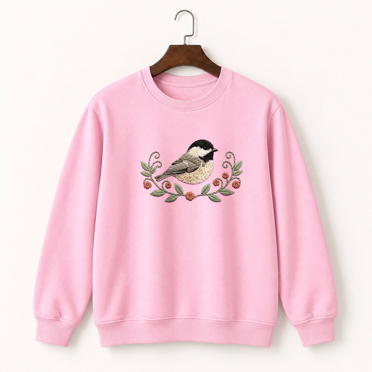 Black-Capped Chickadee Crewneck Sweatshirt 4