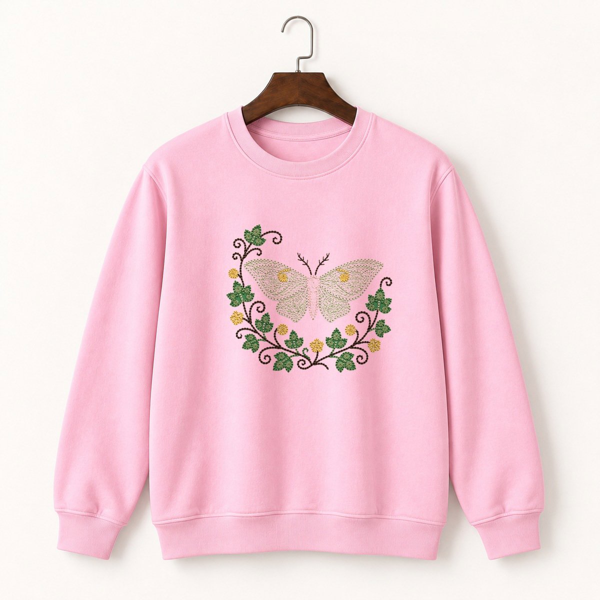 Luna Moth Crewneck Sweatshirt 4