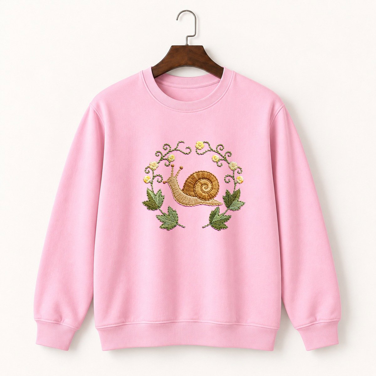 Woodland Snail Crewneck Sweatshirt 4