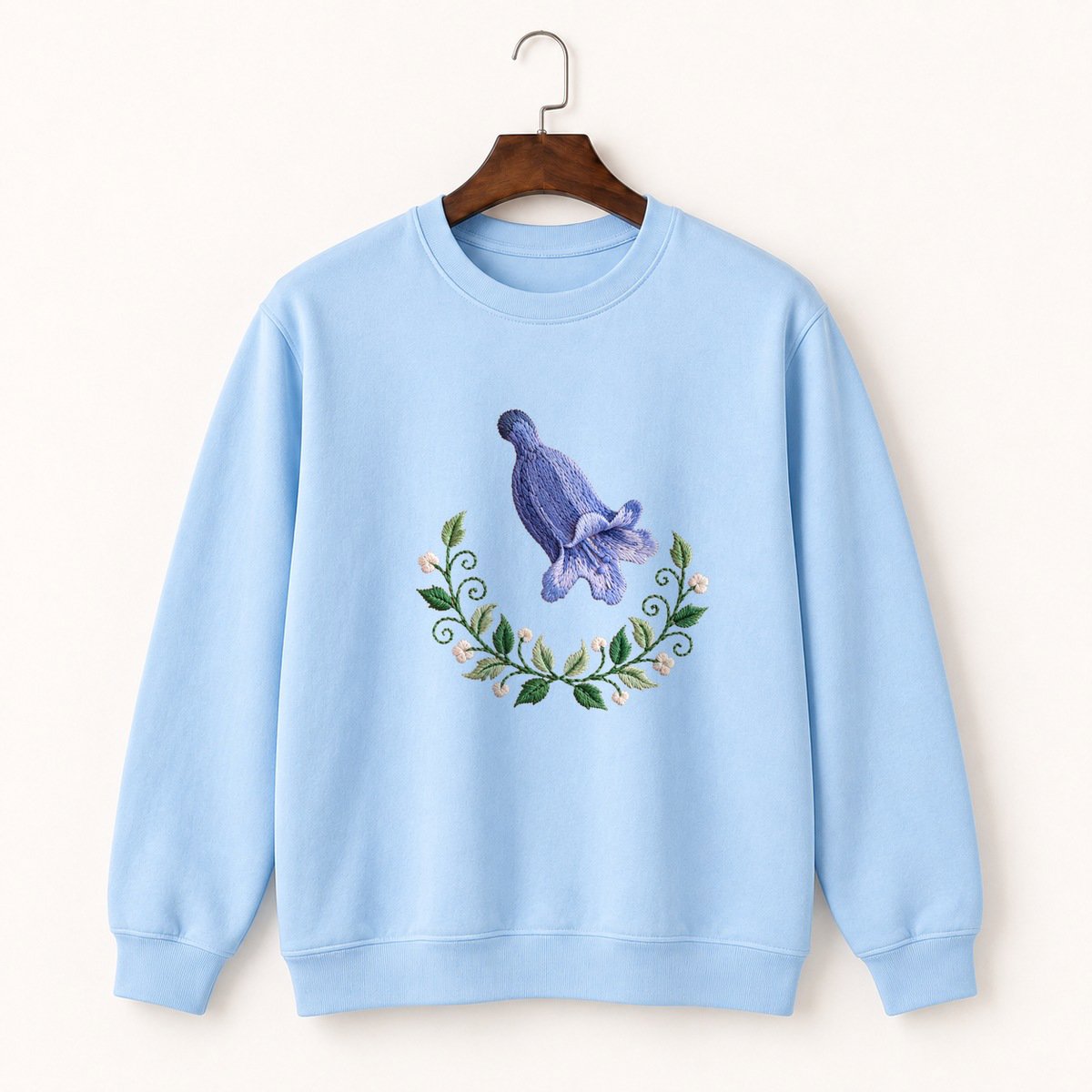 Harebell Flower Crewneck Sweatshirt 1
