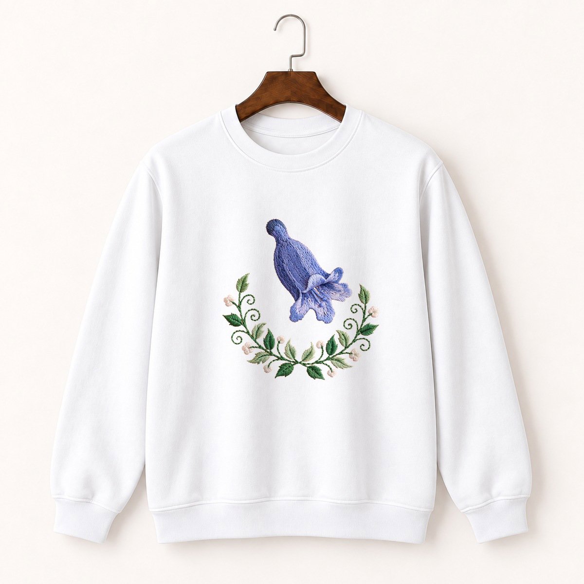 Harebell Flower Crewneck Sweatshirt 5