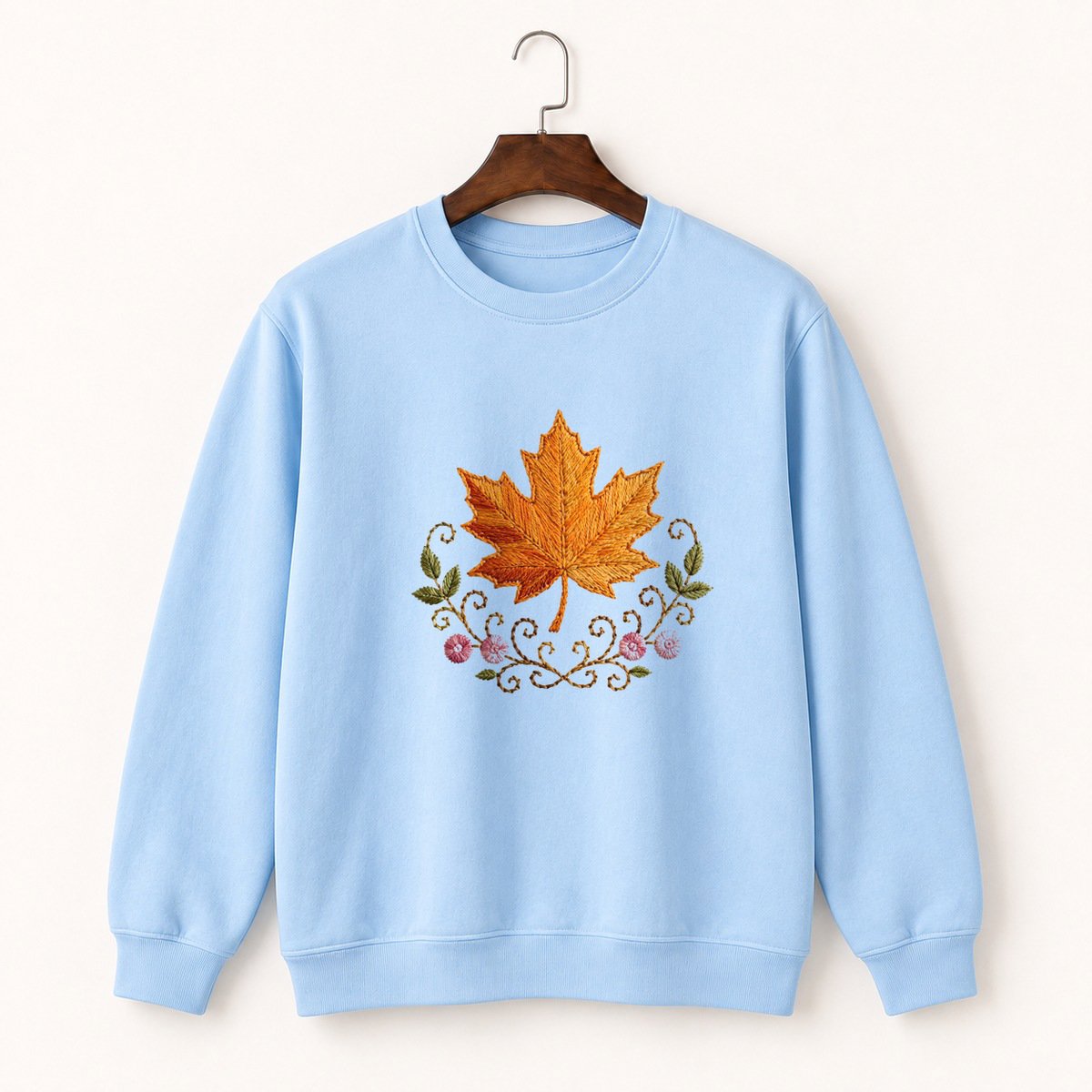 Maple Leaf Crewneck Sweatshirt 1