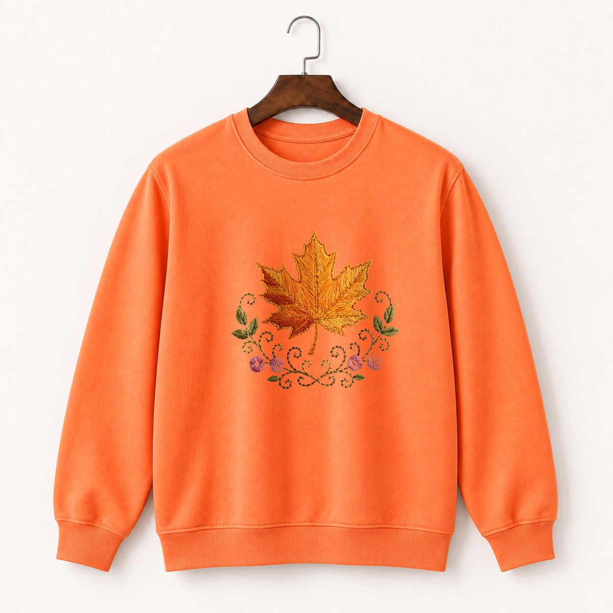 Maple Leaf Crewneck Sweatshirt 3