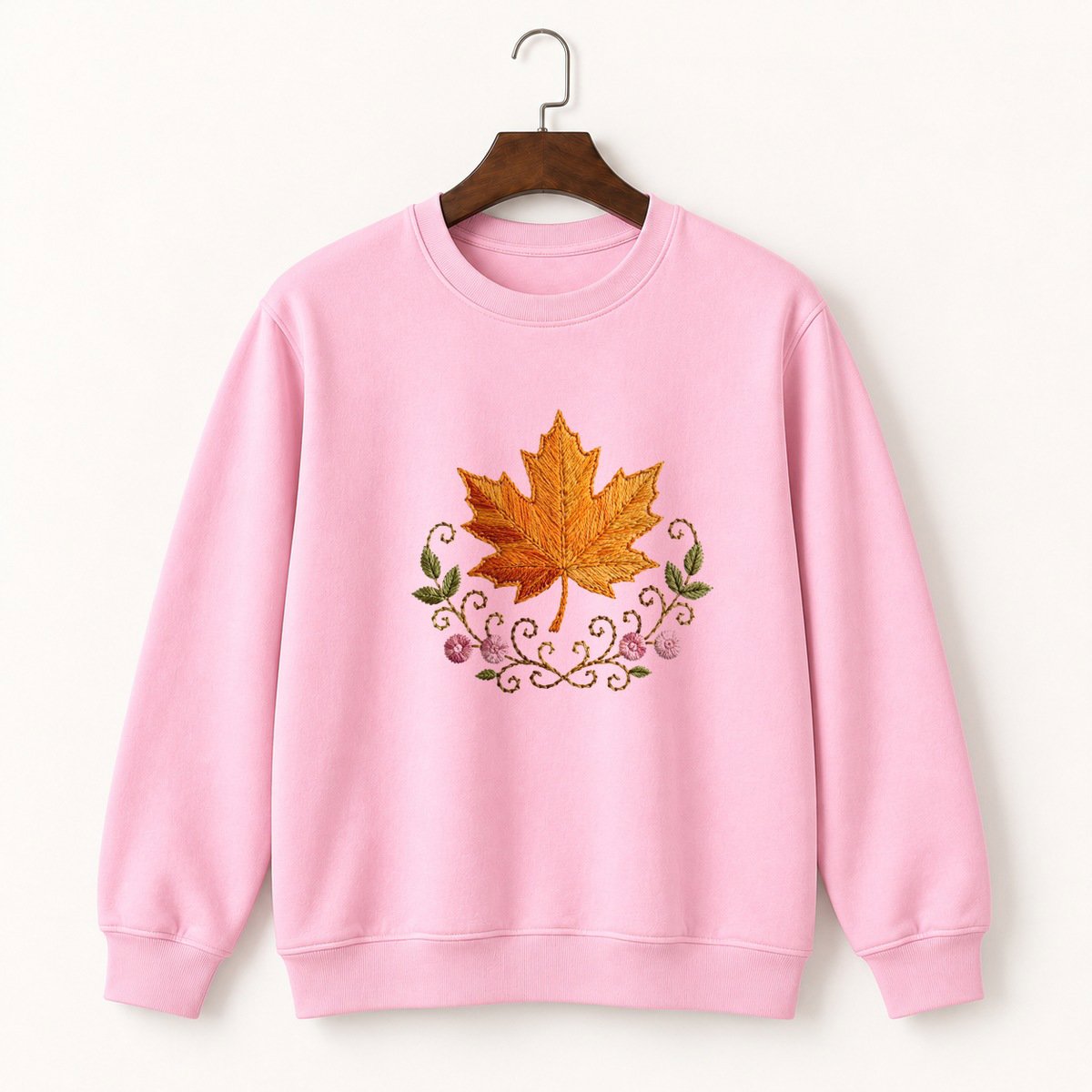 Maple Leaf Crewneck Sweatshirt 4