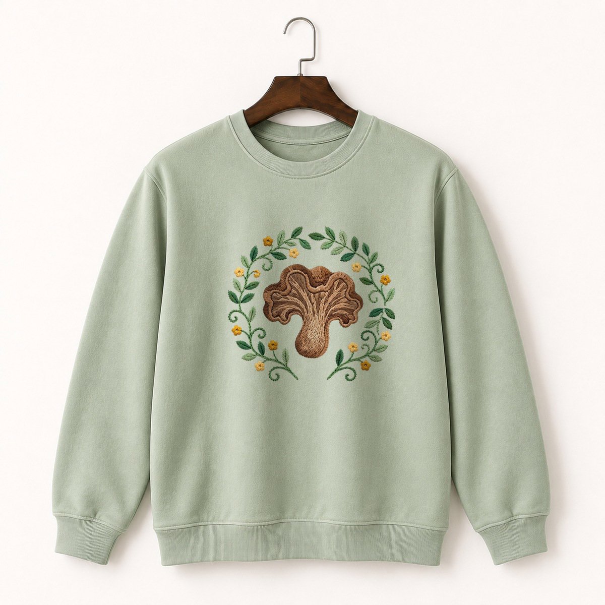 Wood Ear Mushroom Crewneck Sweatshirt 2