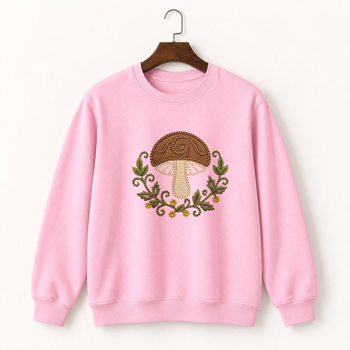 Shiitake Mushroom Crewneck Sweatshirt 4