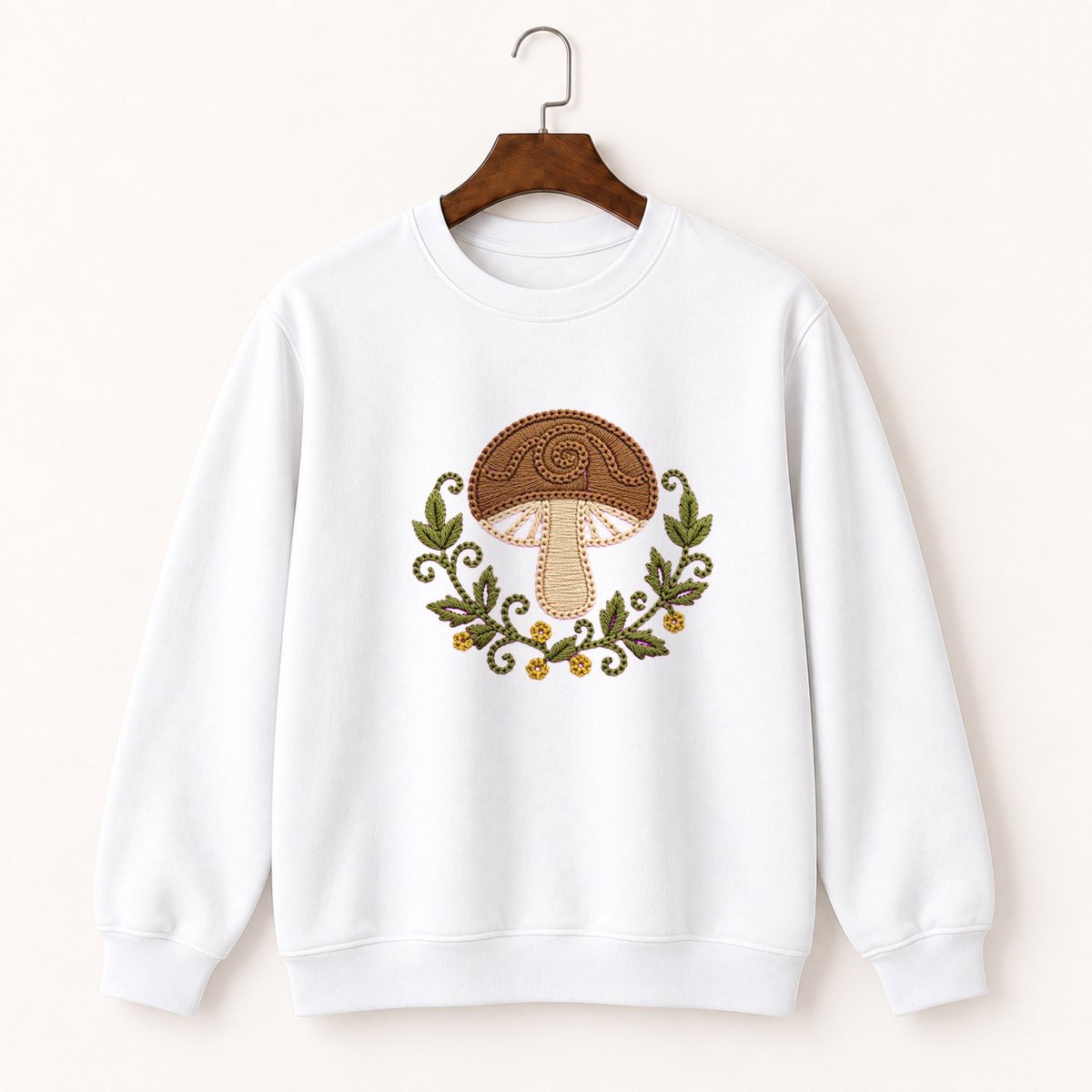 Shiitake Mushroom Crewneck Sweatshirt 5