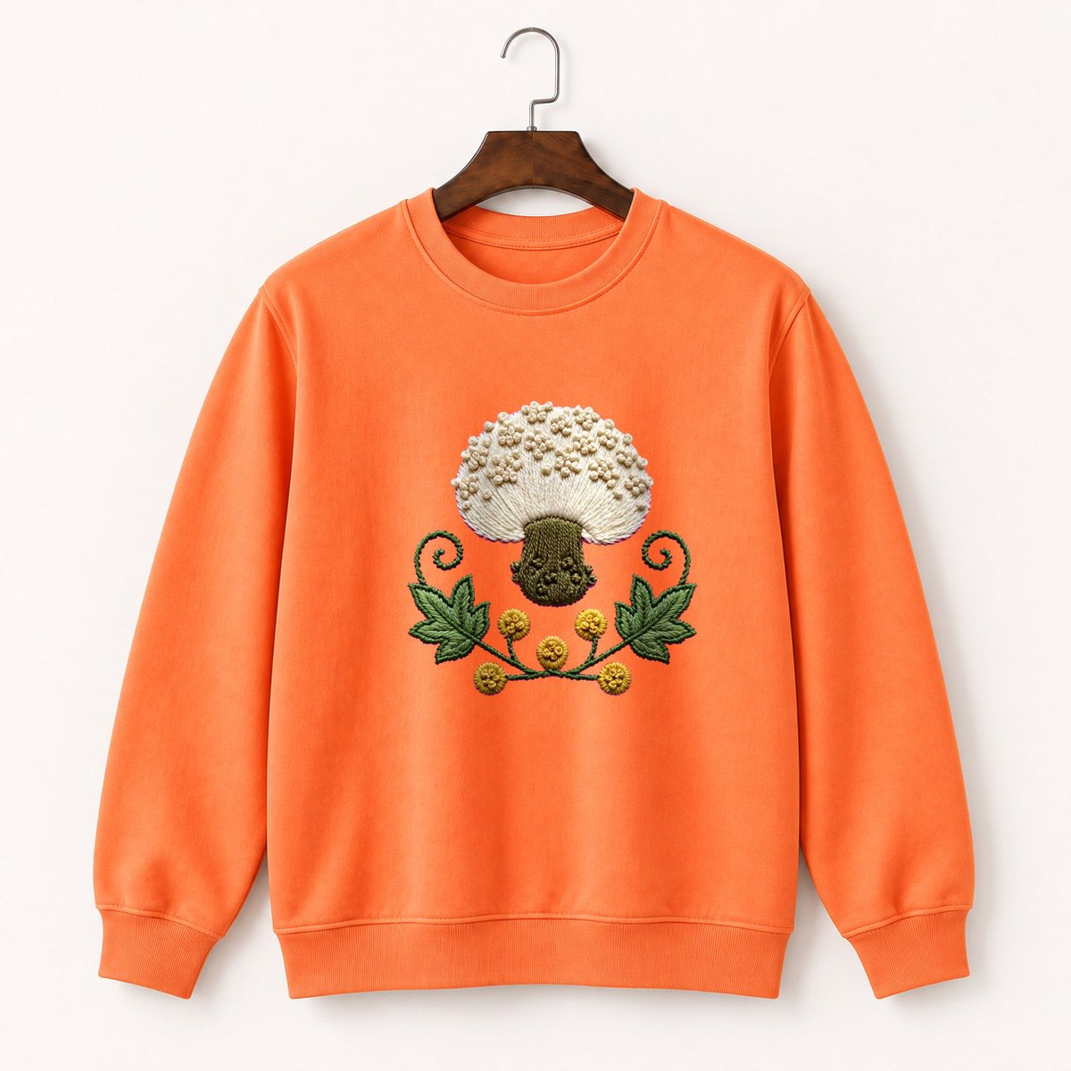 Puffball Mushroom Crewneck Sweatshirt 3