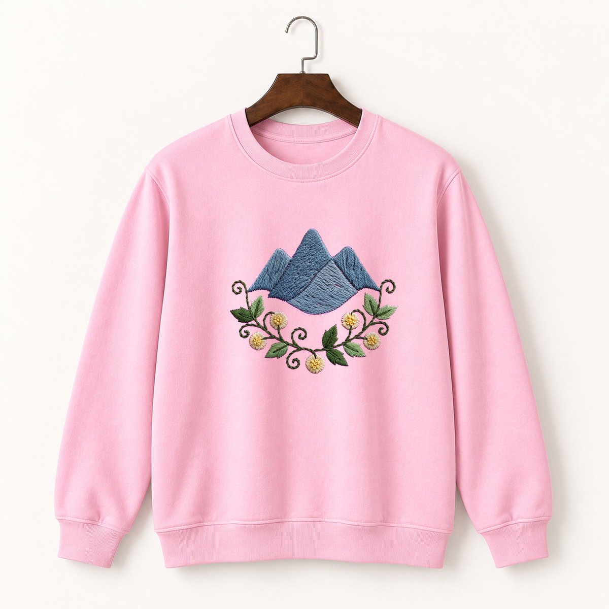 Cascade Mountains Crewneck Sweatshirt 4
