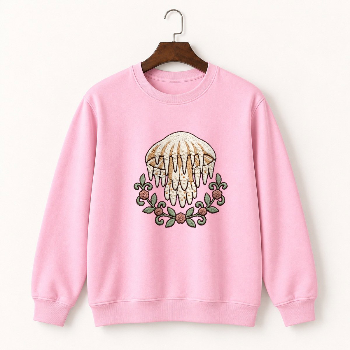Lion's Mane Mushroom Crewneck Sweatshirt 4