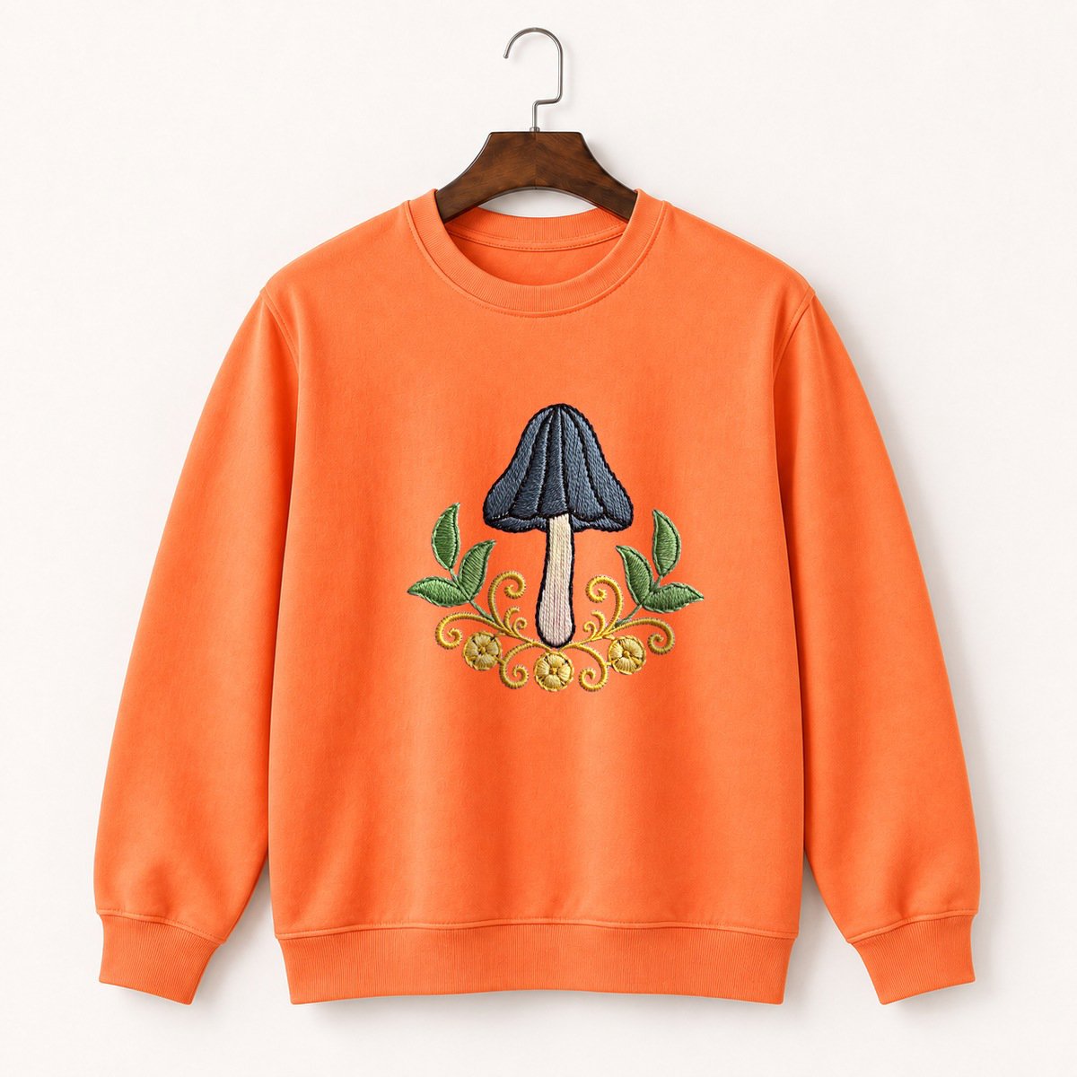 Ink Cap Mushroom Crewneck Sweatshirt 3