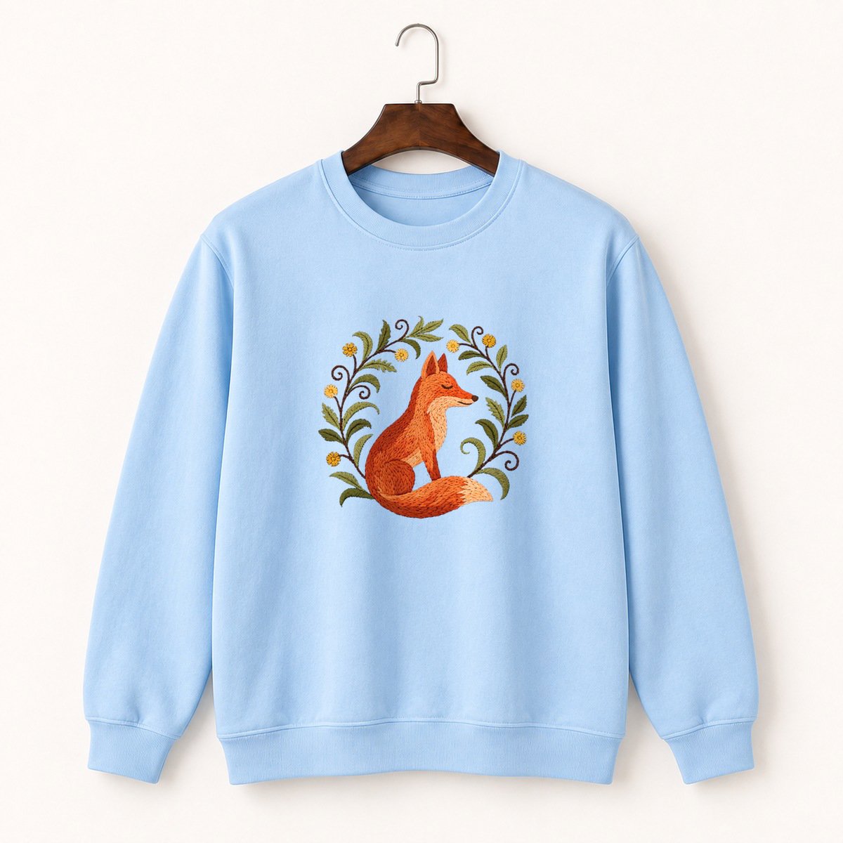 Red Fox Crewneck Sweatshirt 1