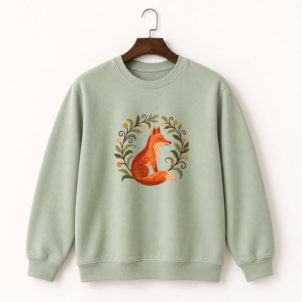 Red Fox Crewneck Sweatshirt 2