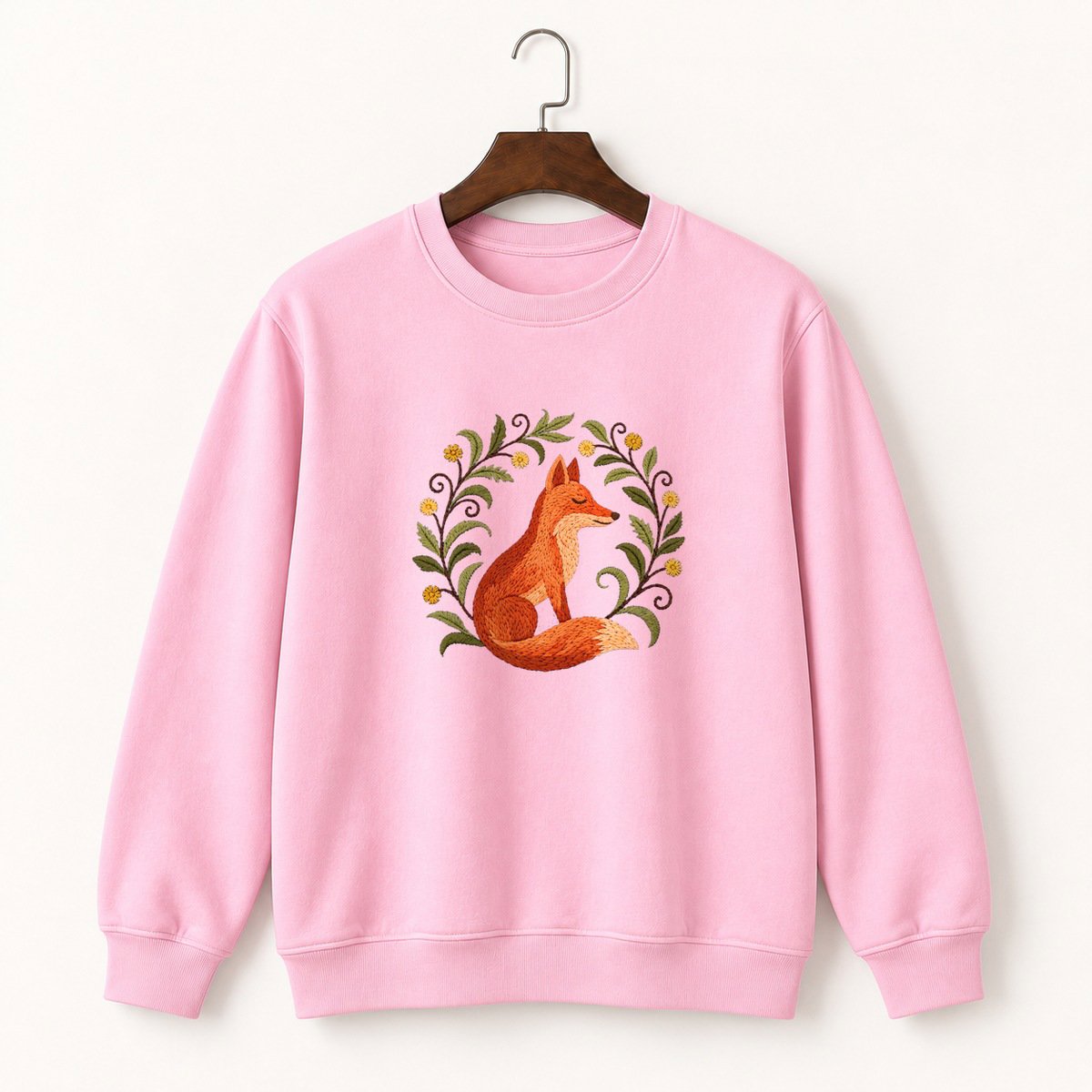 Red Fox Crewneck Sweatshirt 4