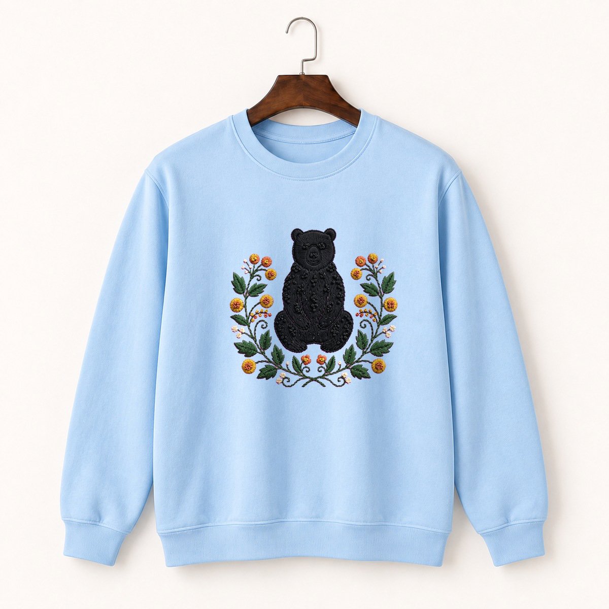 Black Bear Crewneck Sweatshirt 1