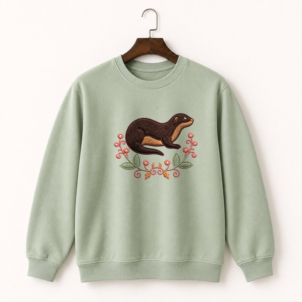River Otter Crewneck Sweatshirt 2