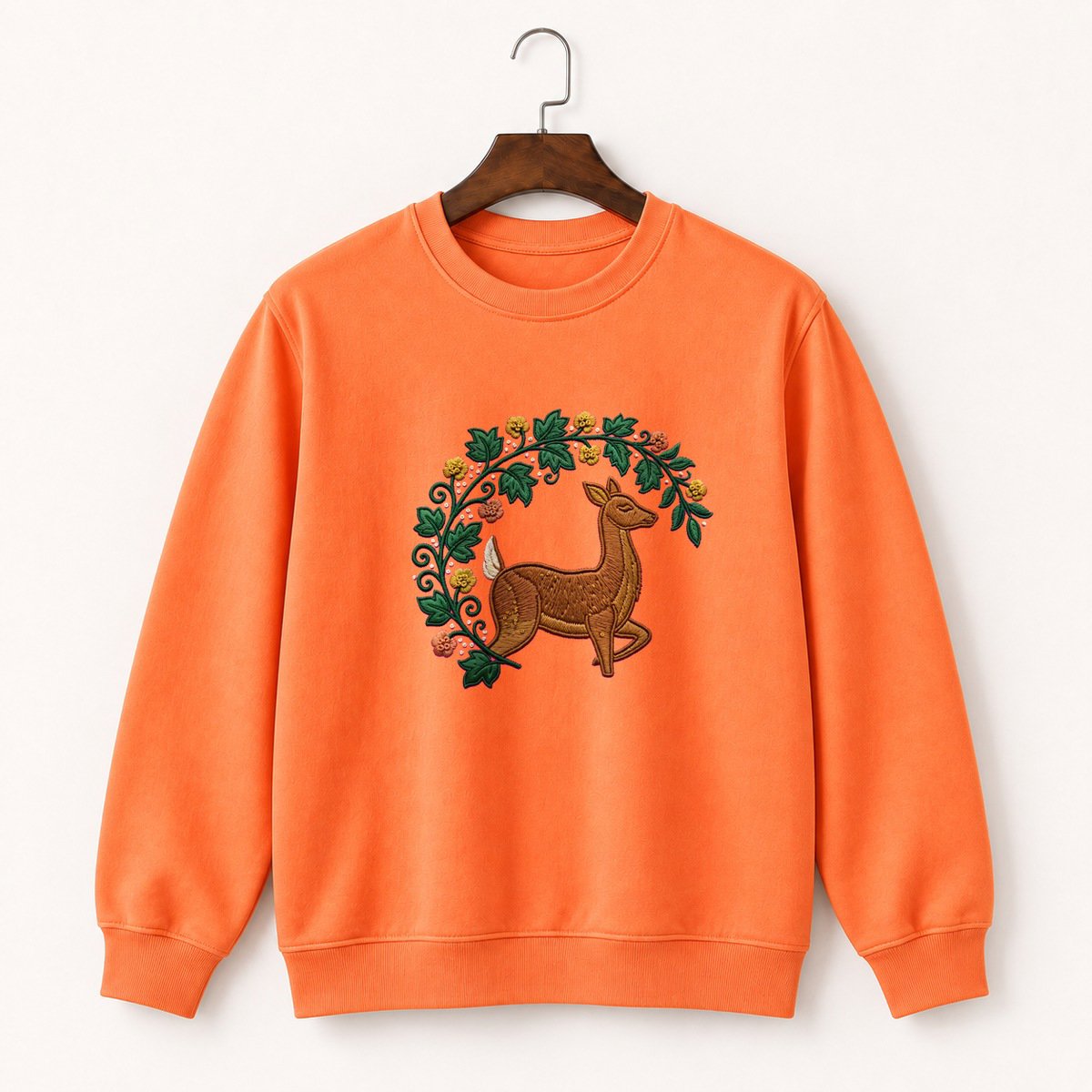 White-Tailed Deer Crewneck Sweatshirt 3