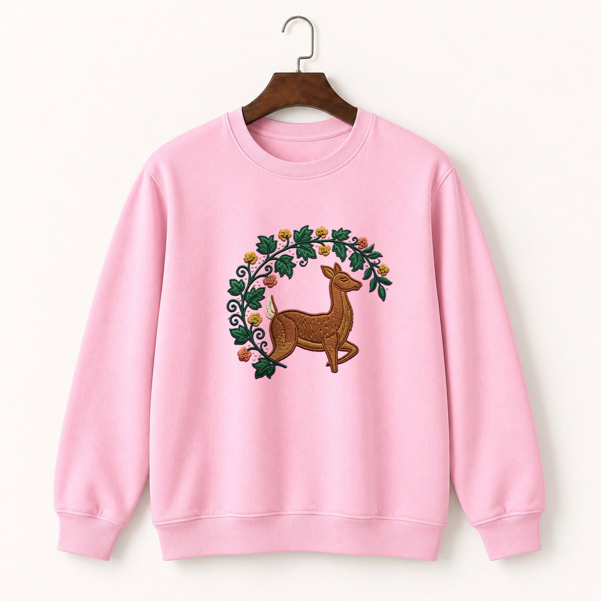 White-Tailed Deer Crewneck Sweatshirt 4