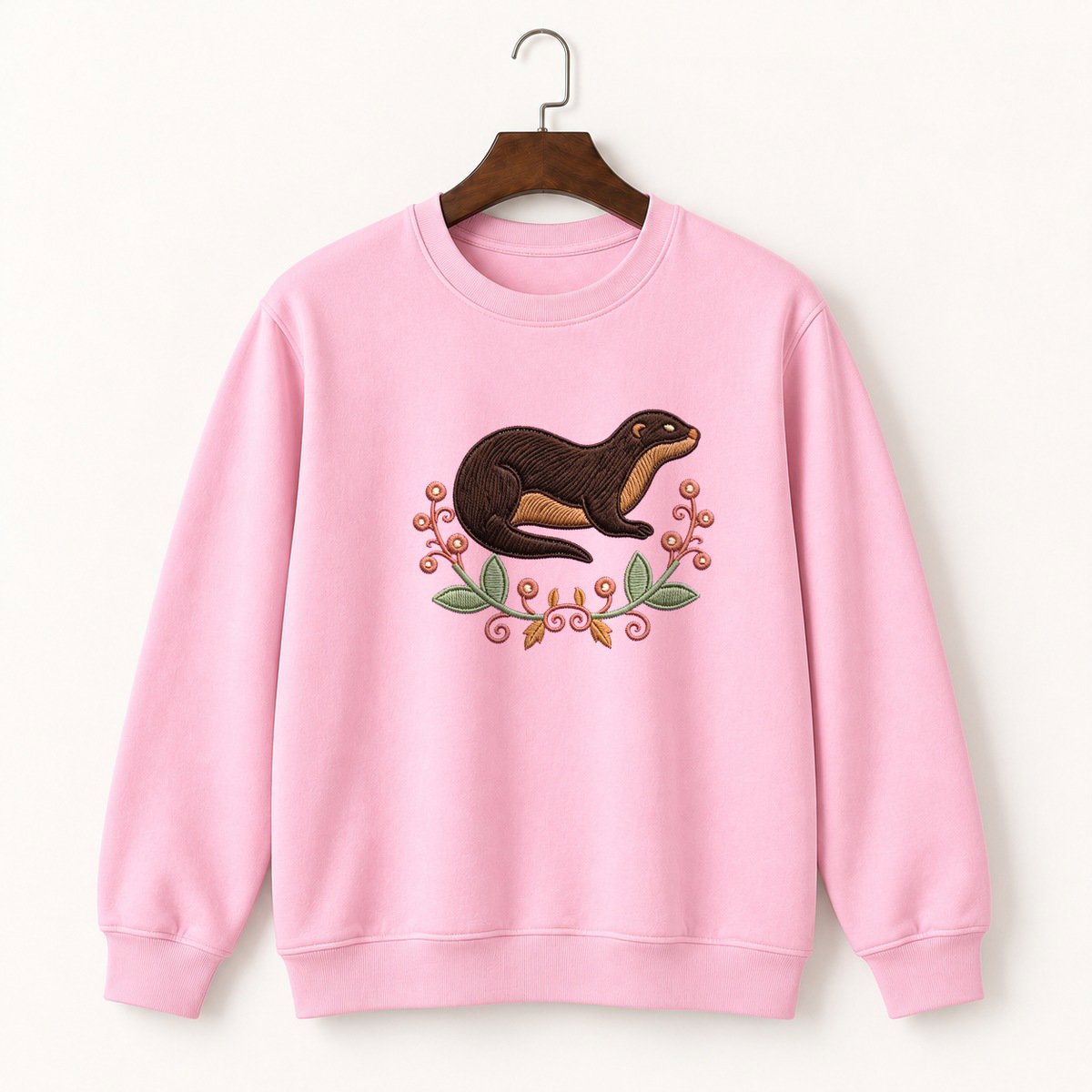 River Otter Crewneck Sweatshirt 4