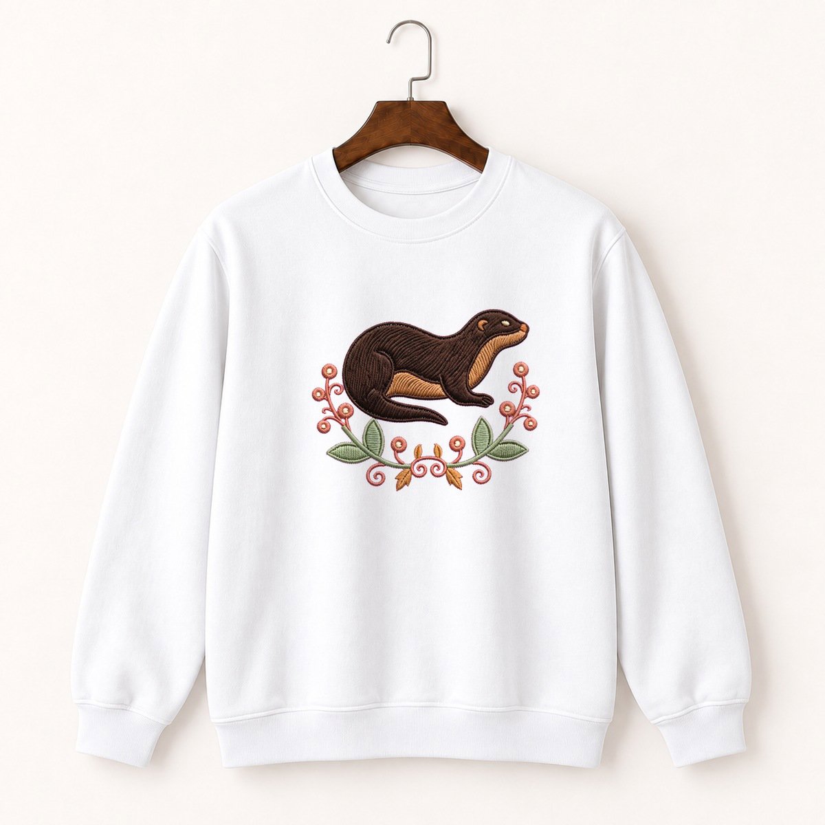 River Otter Crewneck Sweatshirt 5