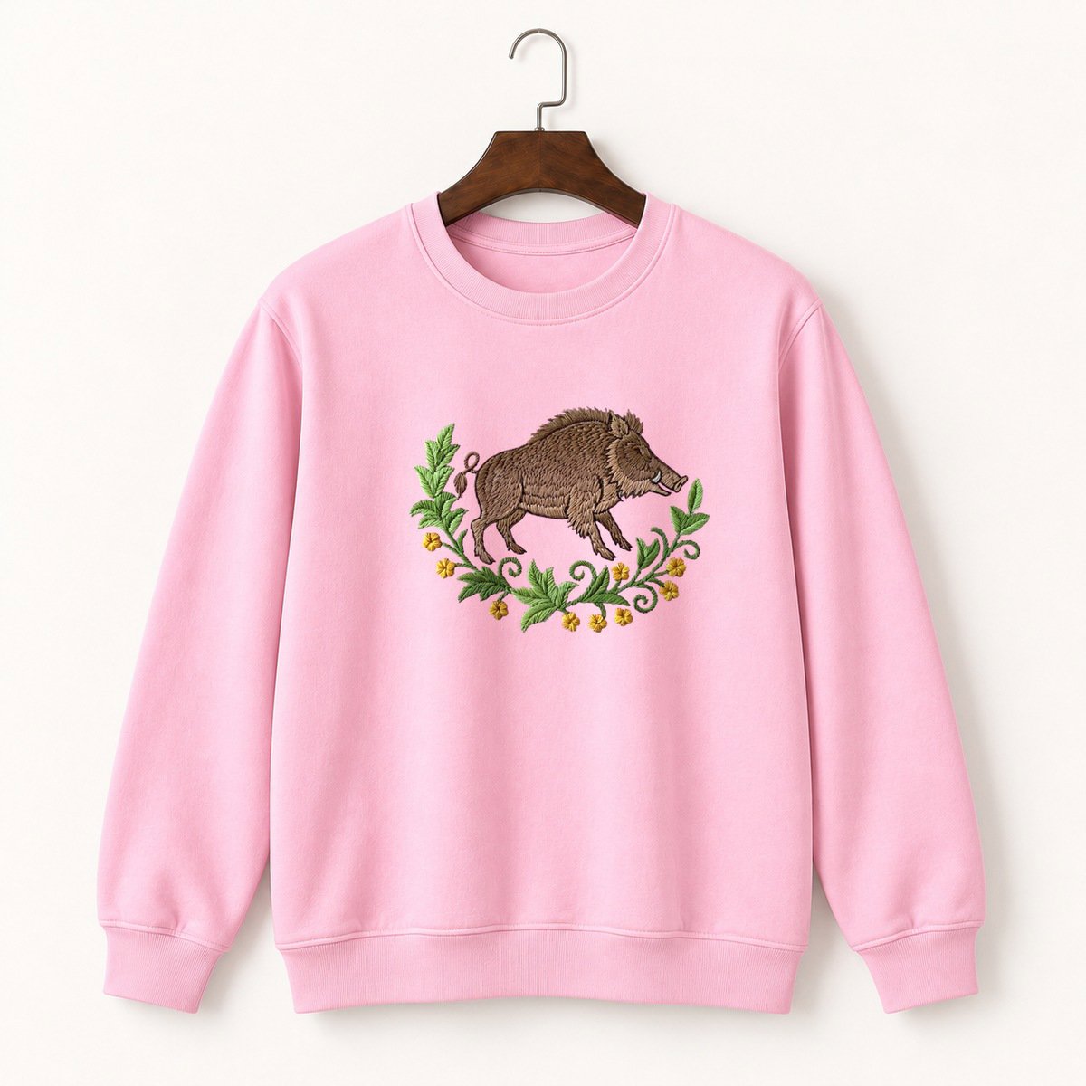 Wild Boar Crewneck Sweatshirt 4