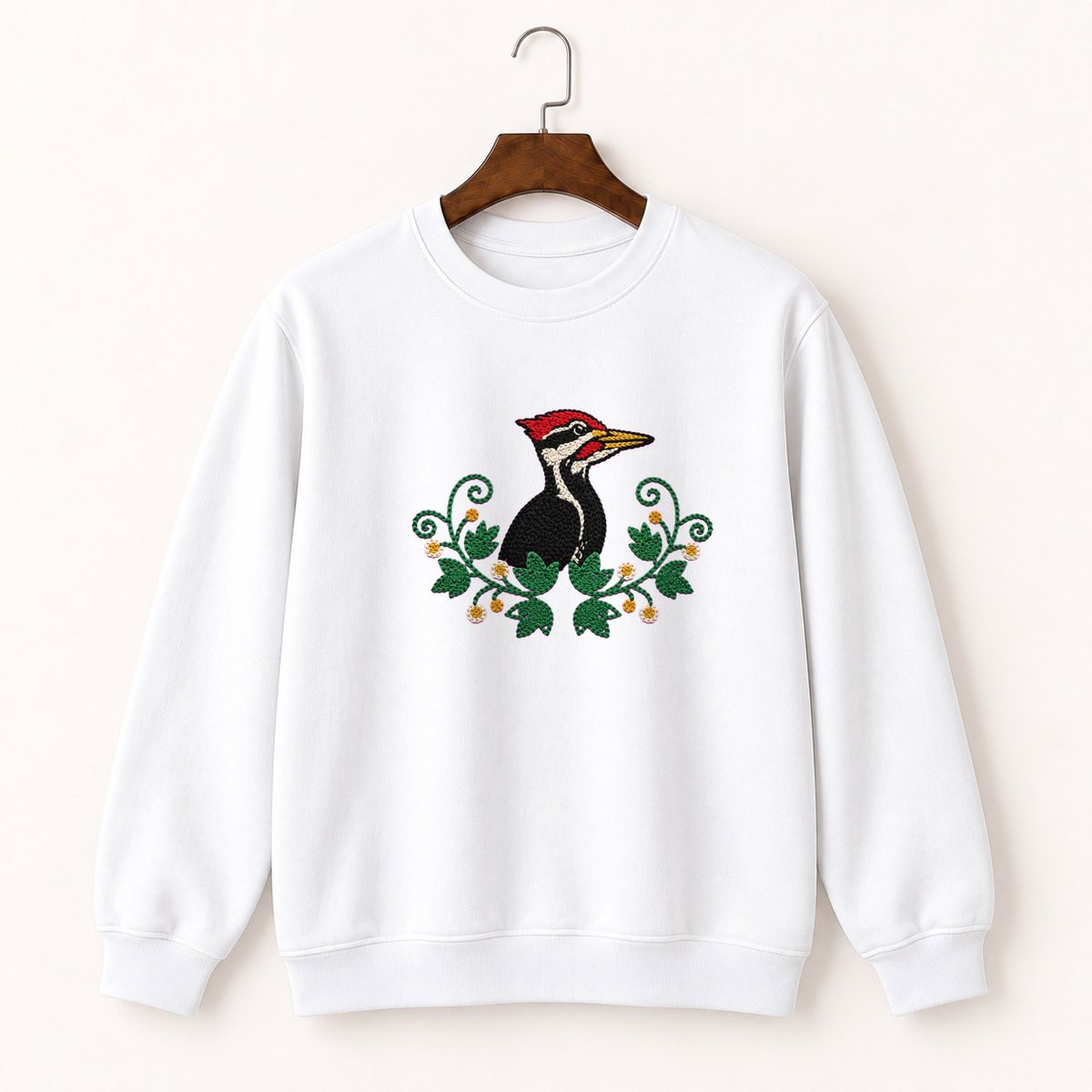 Pileated Woodpecker Crewneck Sweatshirt 5