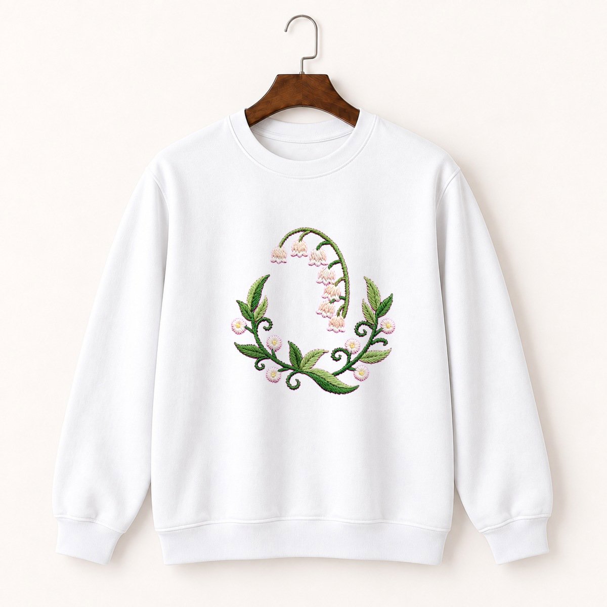 Lily of the Valley Crewneck Sweatshirt 5