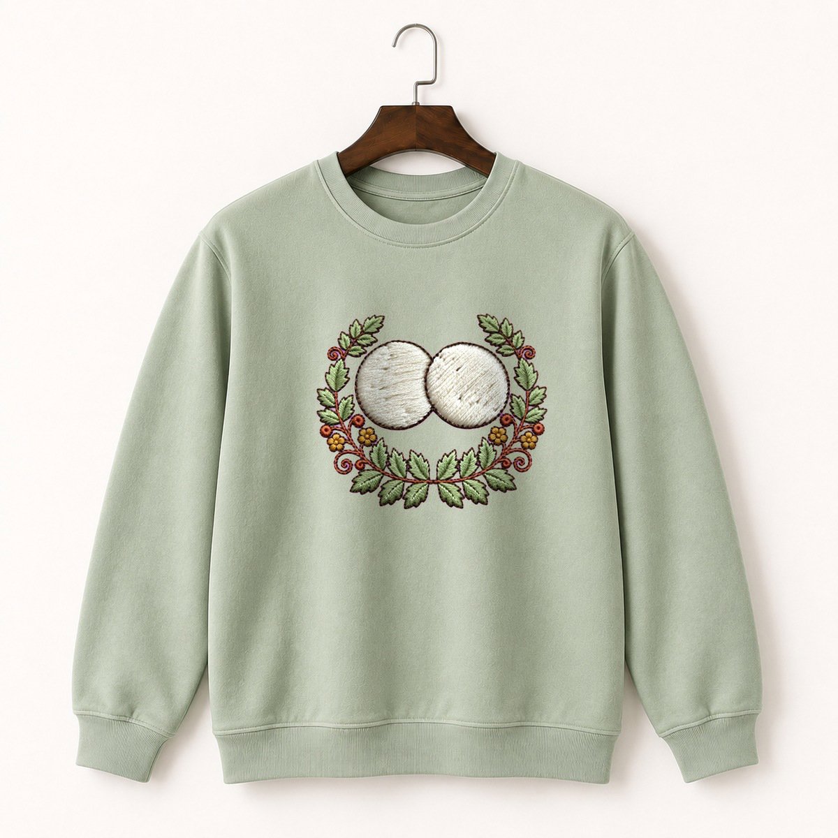 Puffball Mushroom Crewneck Sweatshirt 2