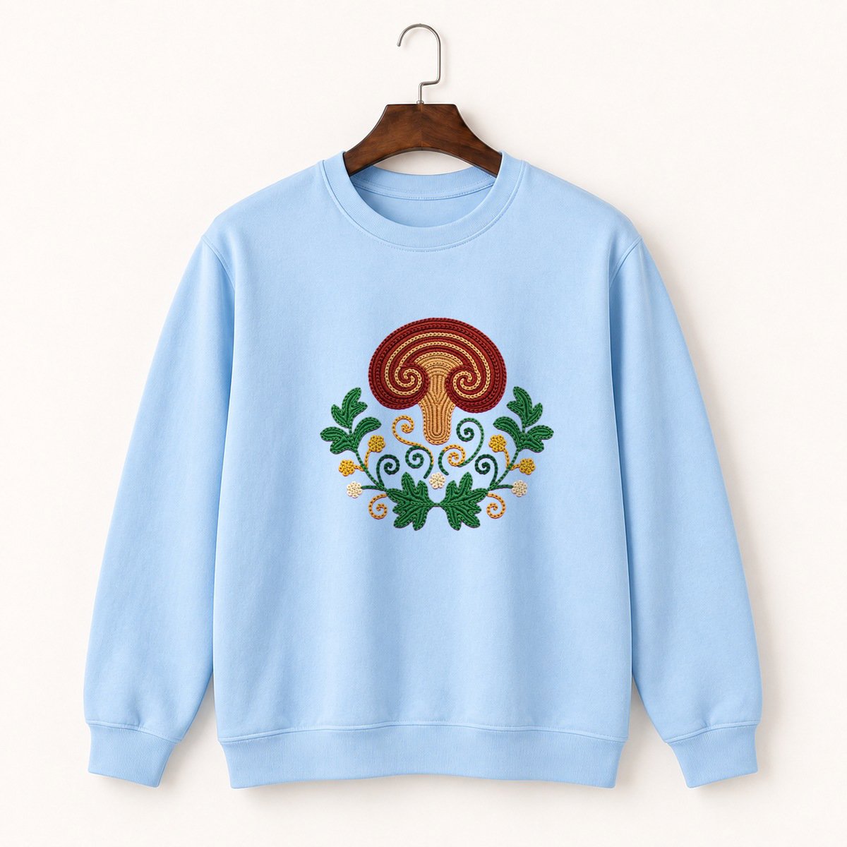 Reishi Mushroom Crewneck Sweatshirt 1