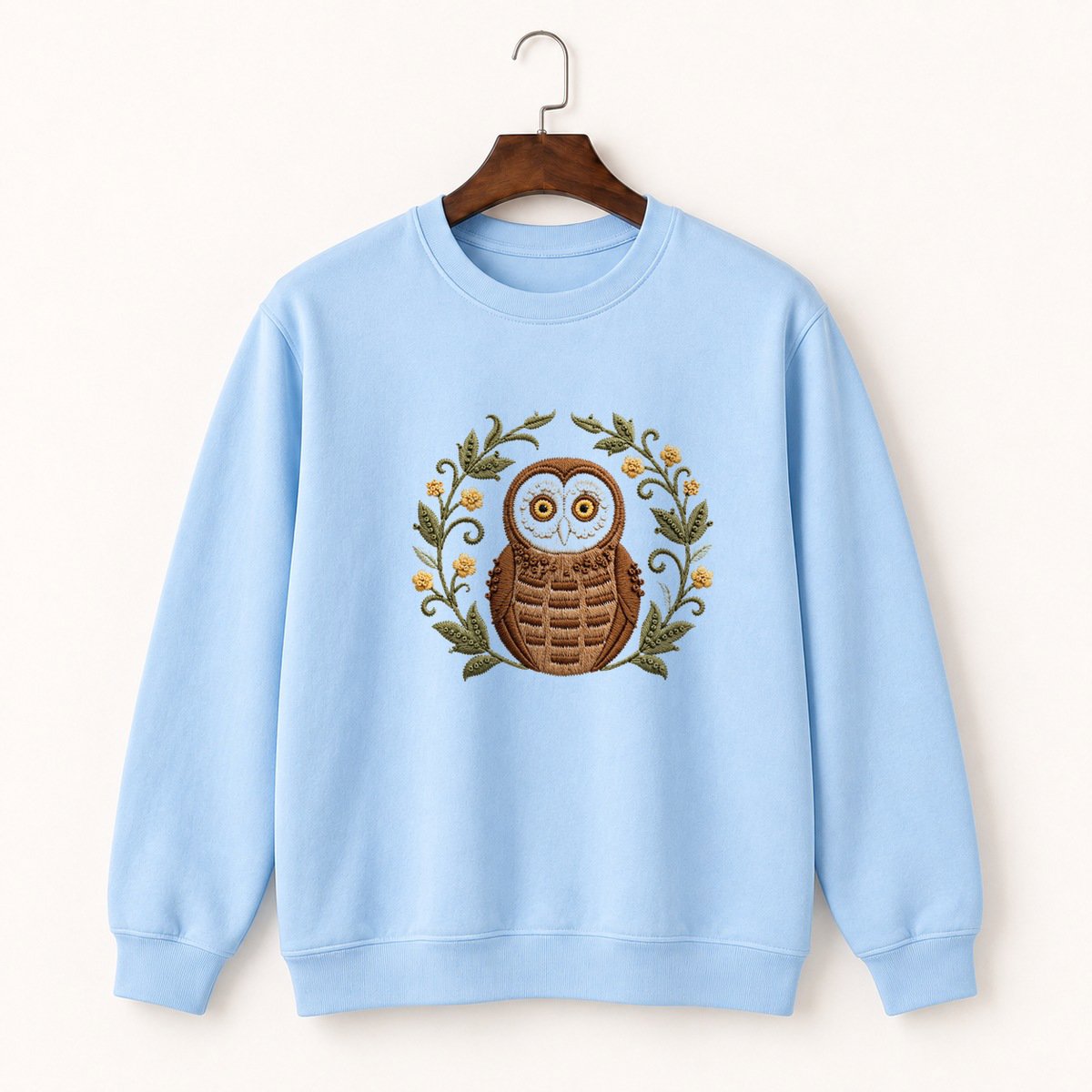 Barred Owl Crewneck Sweatshirt 1