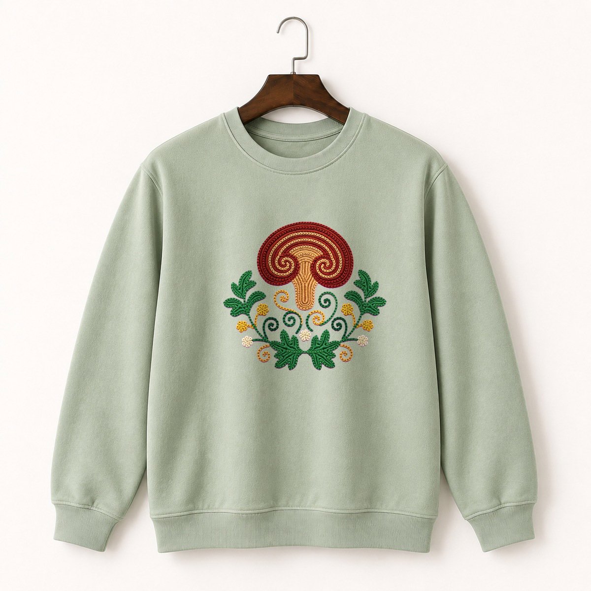 Reishi Mushroom Crewneck Sweatshirt 2