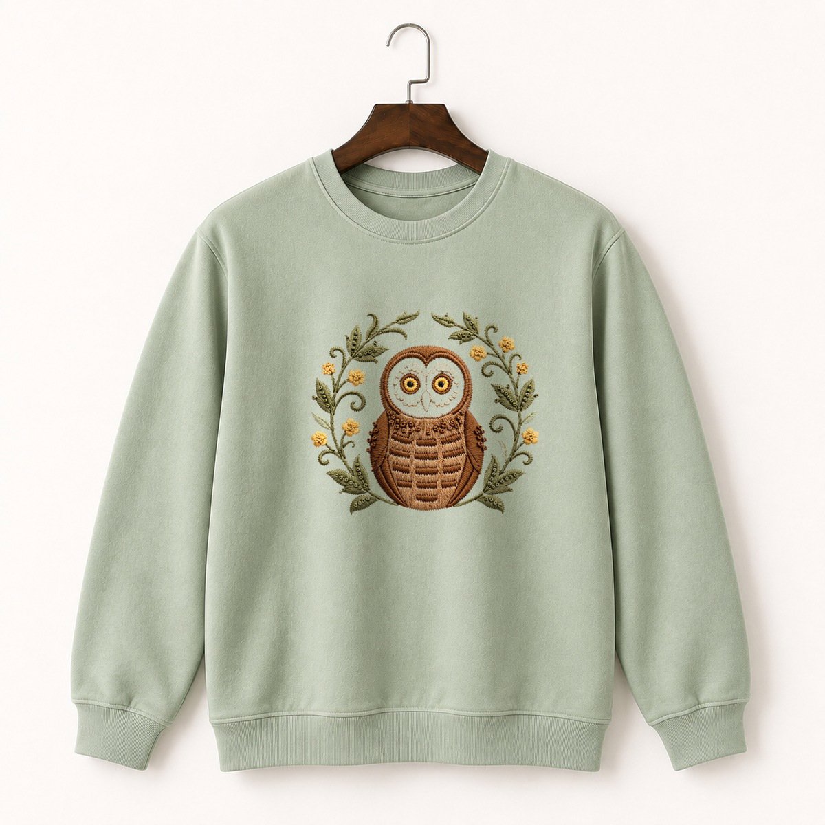 Barred Owl Crewneck Sweatshirt 2
