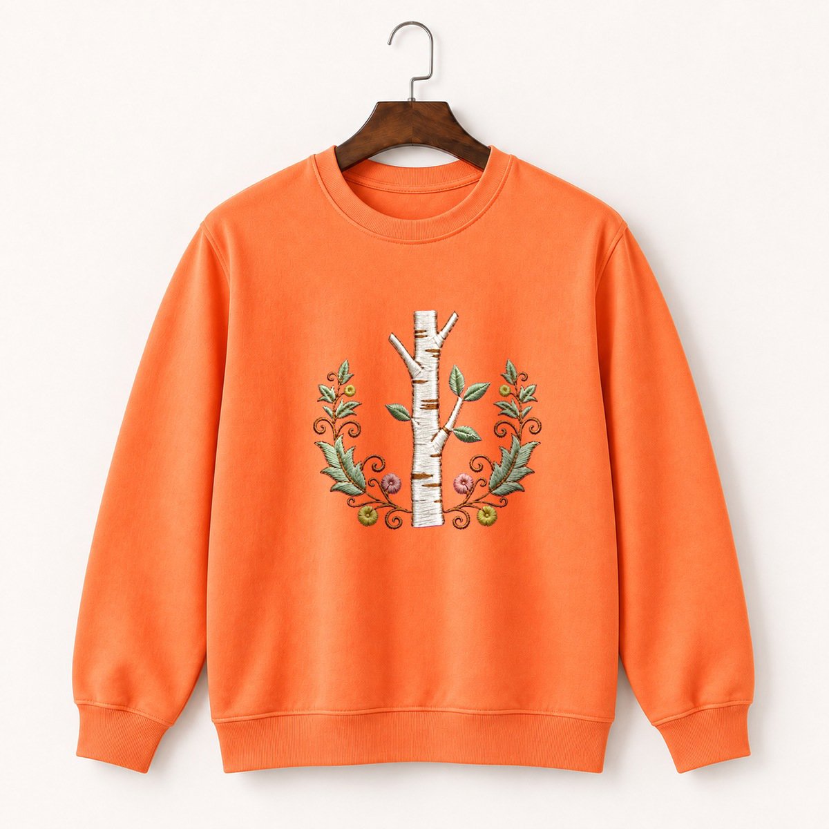 Birch Branch Crewneck Sweatshirt 3