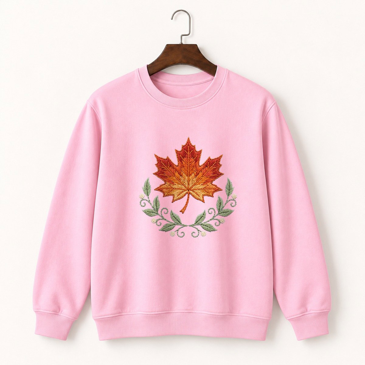 Maple Leaf Crewneck Sweatshirt 4