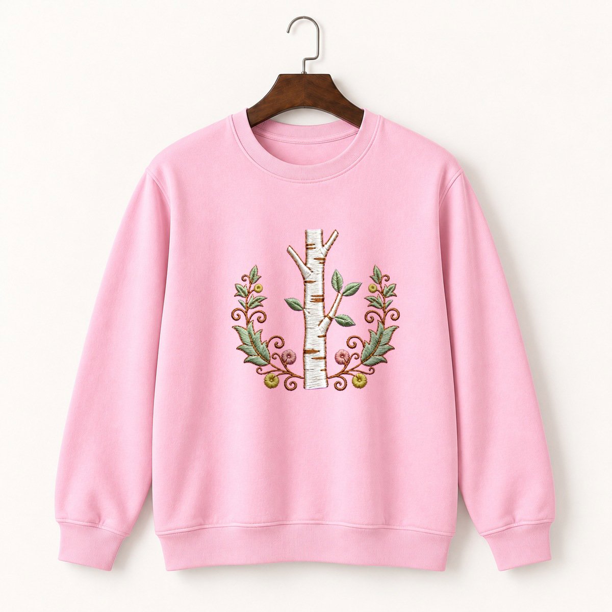 Birch Branch Crewneck Sweatshirt 4