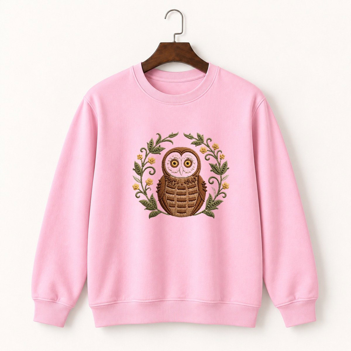 Barred Owl Crewneck Sweatshirt 4