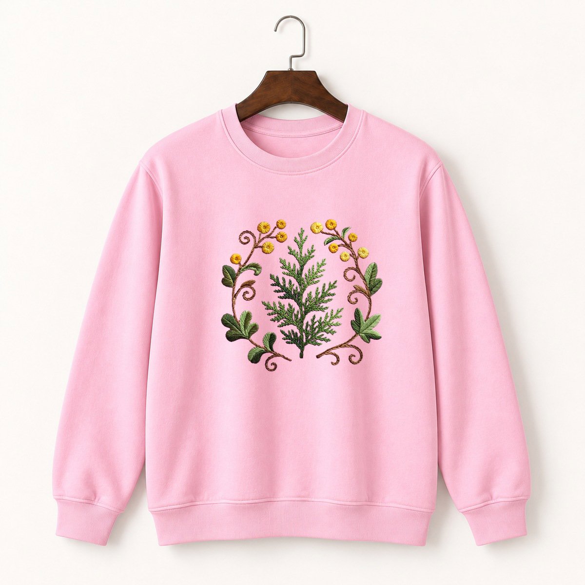 Cedar Branch Crewneck Sweatshirt 4