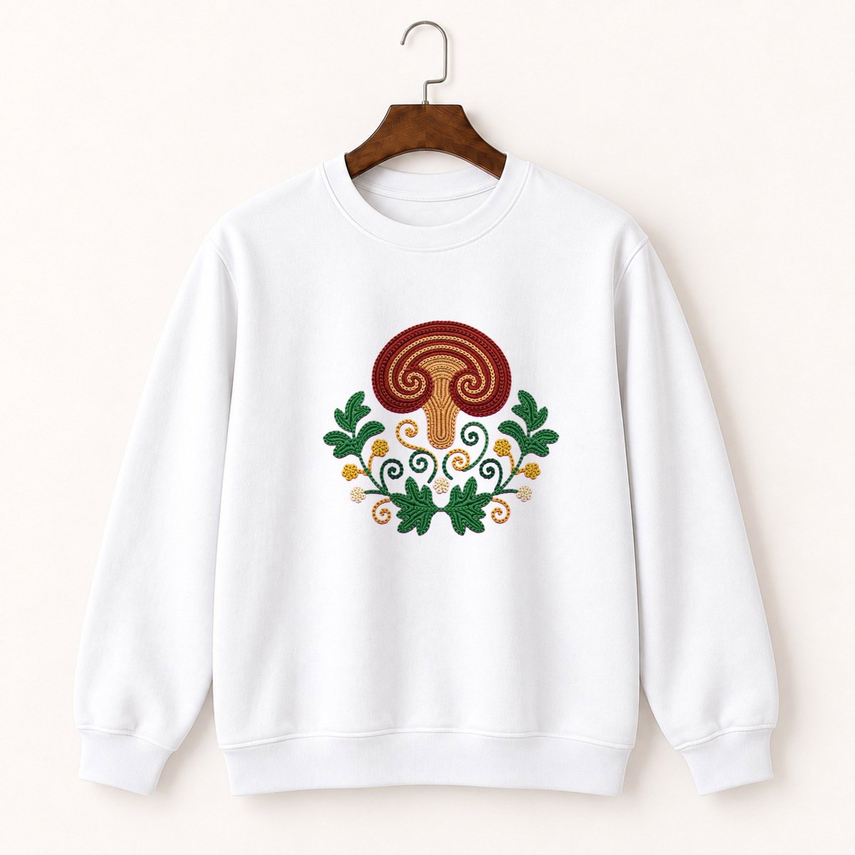 Reishi Mushroom Crewneck Sweatshirt 5
