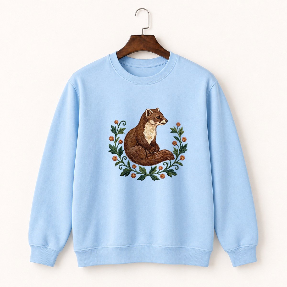 Pine Marten Crewneck Sweatshirt 1