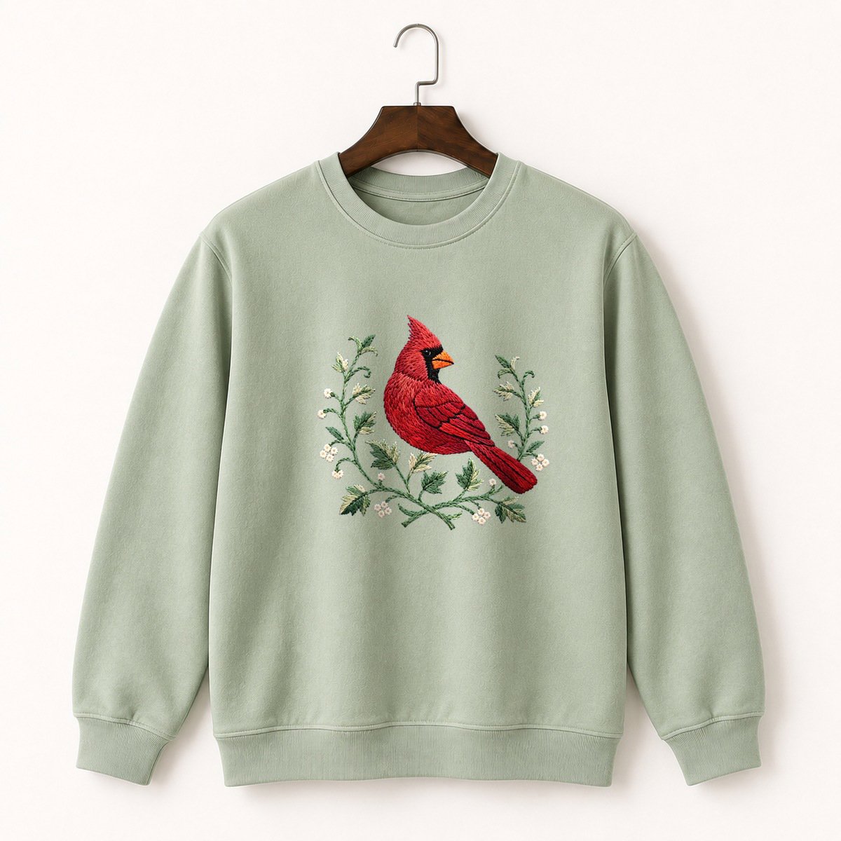 Northern Cardinal Crewneck Sweatshirt 2
